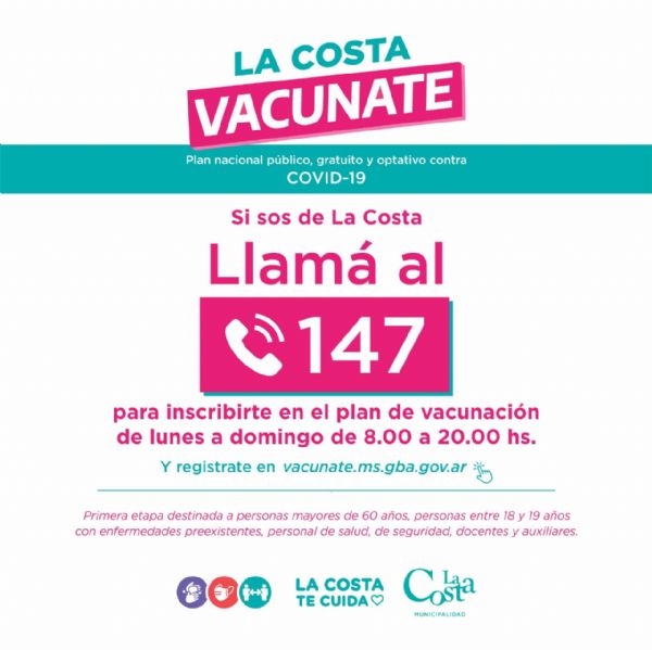 Plan Nacional de Vacunación contra el Covid-19 en La Costa