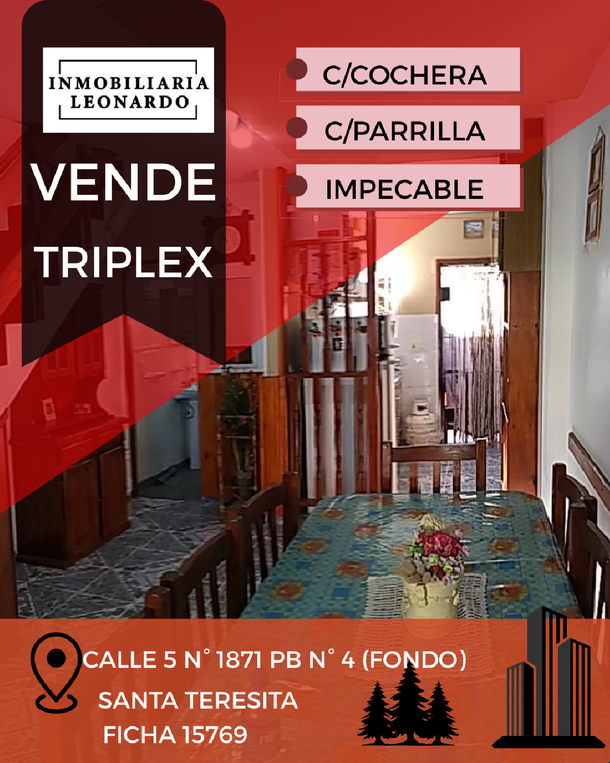 TRIPLEX HERMOSO Y CÓMODO!