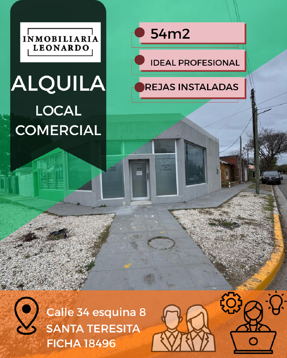 LOCAL ESQUINA 34 Y 8