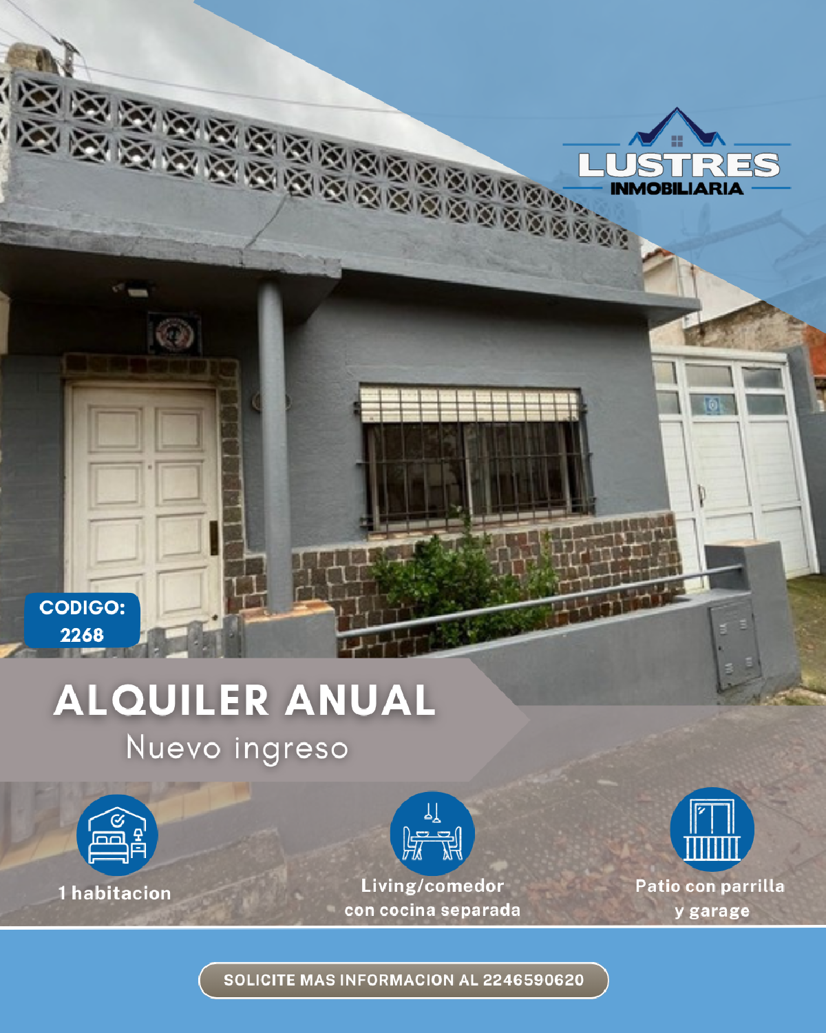 Alquiler anual Santa Teresita