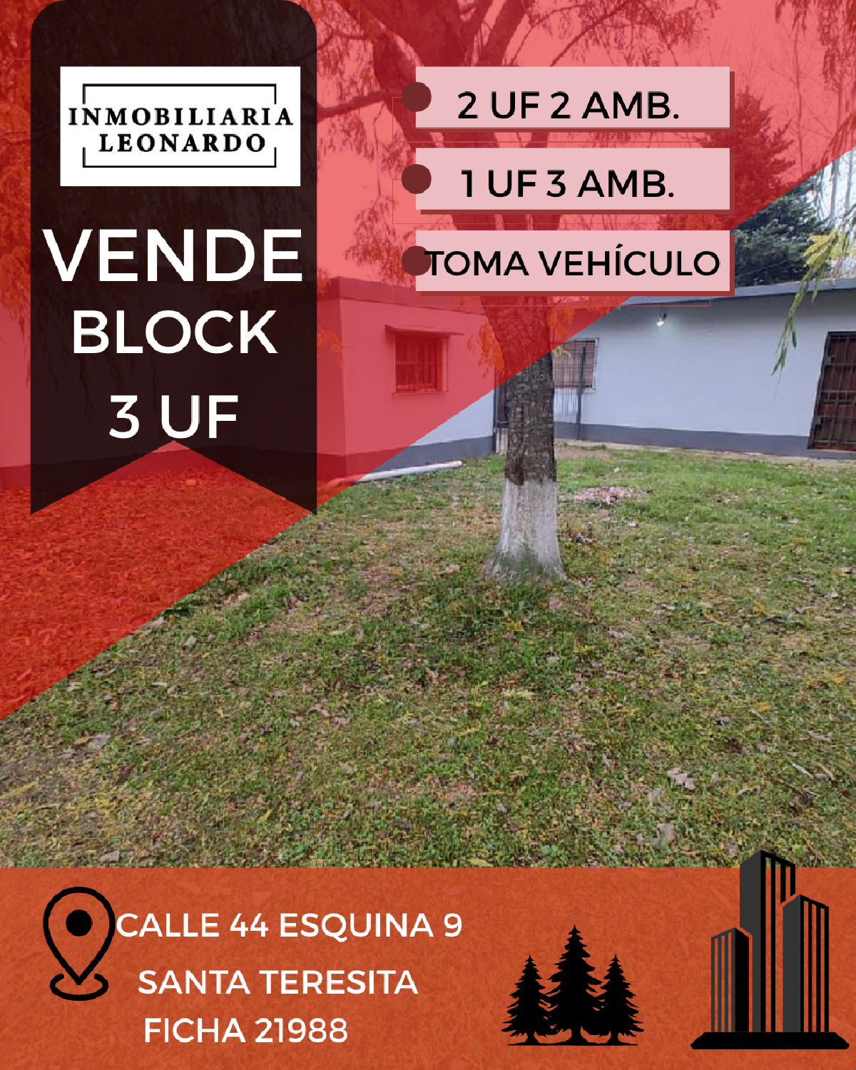 VENTA - EN BLOCK - 3 UNIDADES FUNCIONALES