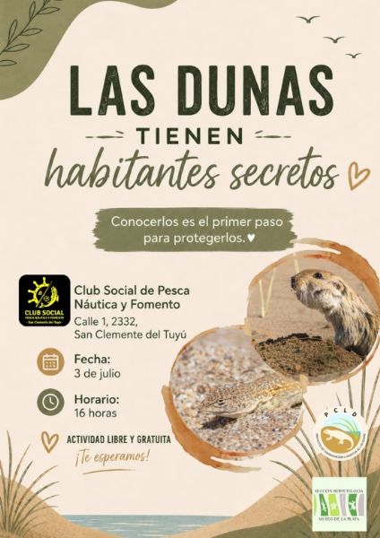 Charla sobre la conservación de las dunas costeras en San Clemente