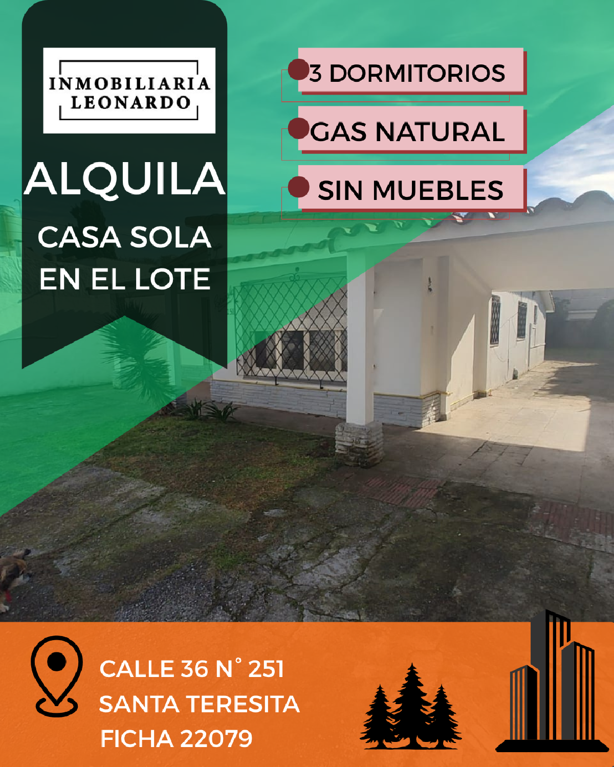 CASA EN ALQUILER ANUAL