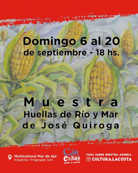 Muestra “Huellas de río y mar”