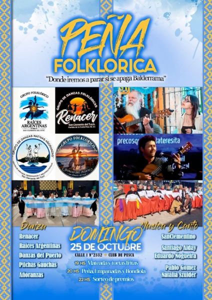 Gran Peña Folklórica en San Clemente