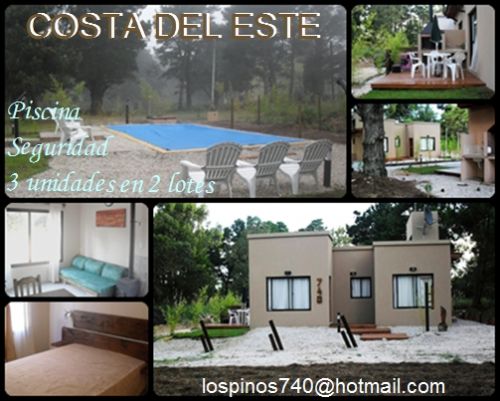 Casas 2/3 y 4/5 personas con piscina
