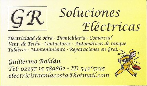 ELECRICISTA MATRICULADO